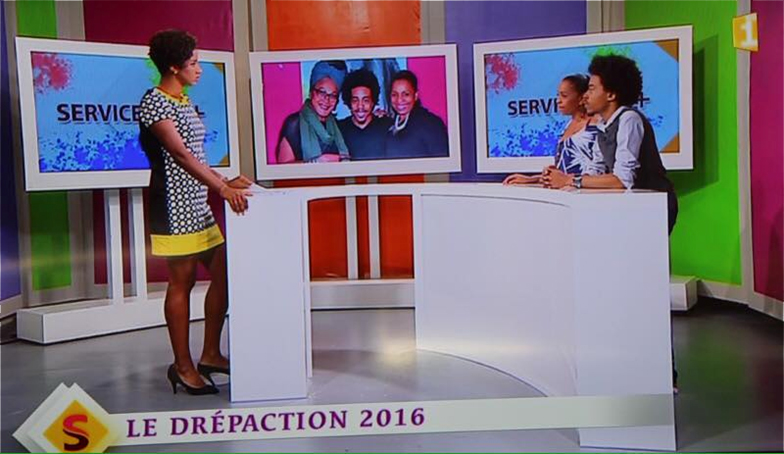 Drépaction Martinique à la télé